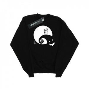 Disney Girls Nightmare Before Christmas Moon Oogie Boogie Sweatshirt