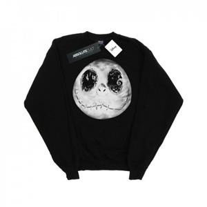 Disney Girls Nightmare Before Christmas Jack Moon Face Sweatshirt