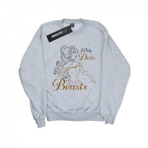 Disney Princess Girls Belle I Only Date Beasts Sweatshirt