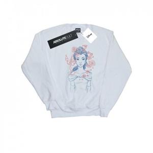 Disney Girls Belle Lumiere Sketch-sweatshirt