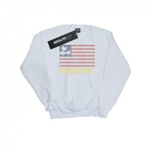 Woodstock meisjes sweatshirt met noodlijdende vlag