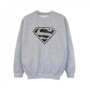 DC Comics meisjes Superman logo schets sweatshirt