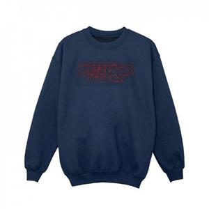 Pertemba FR - Apparel Netflix Girls Stranger Things Glow-logo sweatshirt