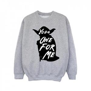 Star Wars Girls Yoda One For Me Sweatshirt