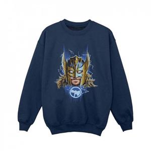 Marvel Girls Thor Love en Thunder Mask-sweatshirt