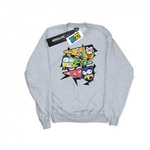 DC Comics Girls Teen Titans Go Pizza Slice-sweatshirt