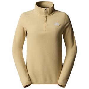 The North Face  Women's 100 Glacier 1/4 Zip - Fleecetrui, beige