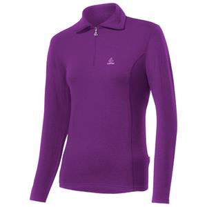 Löffler  Women's Midlayer Evo Turtle Transtex - Fleecetrui, purper