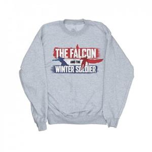 Marvel heren sweatshirt met The Falcon en de Winter Soldier Action-logo