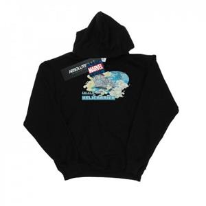 Marvel Girls S.H.I.E.L.D. Hellicarrier Protecting The Skies Hoodie