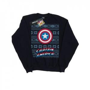 Marvel Captain America Shield Fair Isle-sweatshirt voor heren