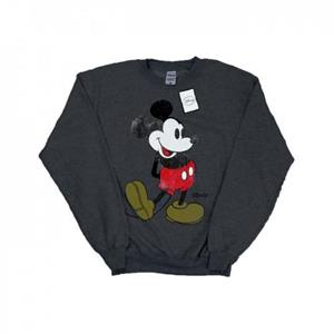 Disney Heren Mickey Mouse Klassiek Kick Sweatshirt