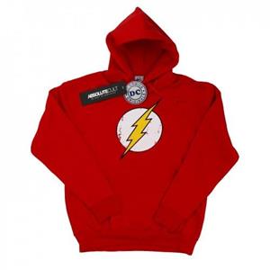 DC Comics Heren Flash Distressed Logo-hoodie