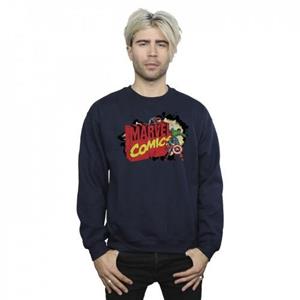 Marvel Heren Comics Big M Sweatshirt