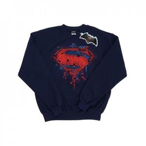 DC Comics Batman v Superman Geo-logo-sweatshirt voor heren