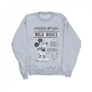 Disney Heren Mickey Mouse Making Waves Sweatshirt