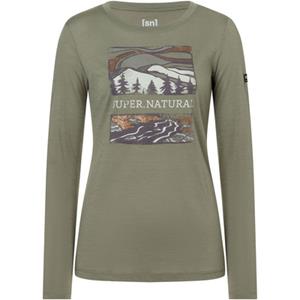 Super.Natural Dames Great Bear River Longsleeve