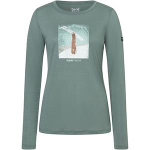 Super.Natural Dames Header Longsleeve