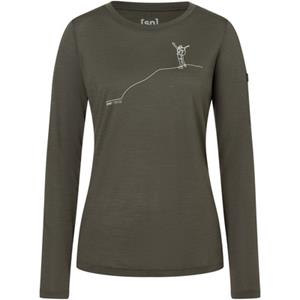 Super.Natural Dames Bergglück Longsleeve