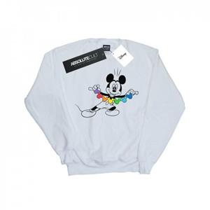 Disney Heren Mickey Mouse Rainbow Chain Sweatshirt