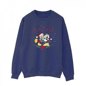 Disney Heren Mickey Mouse Mickey Minnie Kerstsweater