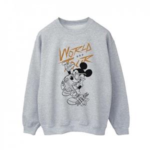 Disney Mickey Mouse World Tour Line-sweatshirt voor heren