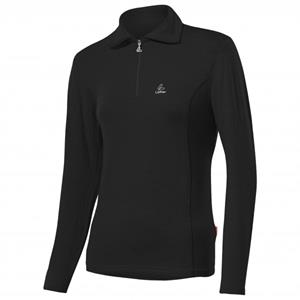 Löffler  Women's Midlayer Evo Turtle Transtex - Fleecetrui, zwart