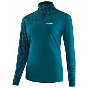 Löffler  Women's Turtleneck Starlit Transtex - Fleecetrui, blauw