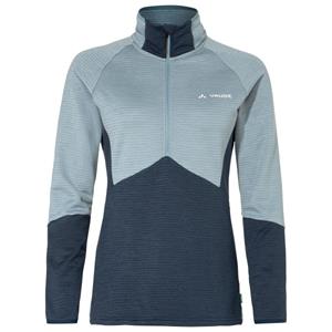 Vaude  Women's Larice Halfzip Fleece Jacket - Fleecetrui, blauw