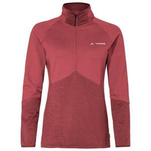 Vaude  Women's Larice Halfzip Fleece Jacket - Fleecetrui, rood