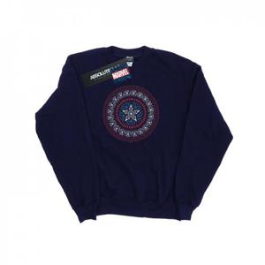 Marvel Captain America sierschild-sweatshirt voor heren