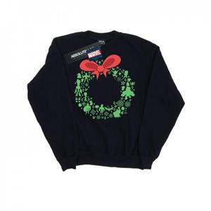 Marvel Heren Avengers Kerstkrans Sweatshirt