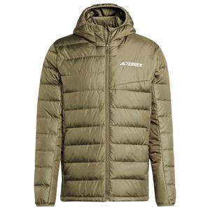 Adidas Terrex  Terrex Multi Light Down Hooded Jacket - Donsjack, olijfgroen