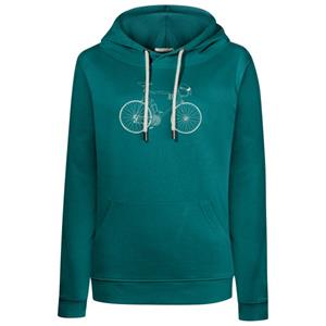 GreenBomb  Women's Bike Classic Chipper Hoodie Cotton - Hoodie, turkoois/blauw