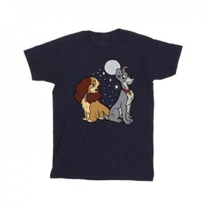 Disney jongens Lady en de Vagebond Maan T-shirt