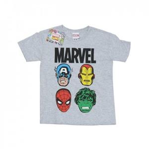 Marvel Boys Comics Main Heads T-Shirt