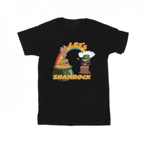 Marvel Boys St Patrick's Day Groot Shamrock T-shirt