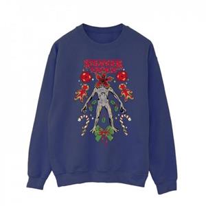 Pertemba FR - Apparel Netflix Heren Stranger Things Kerst Demogorgon Sweatshirt