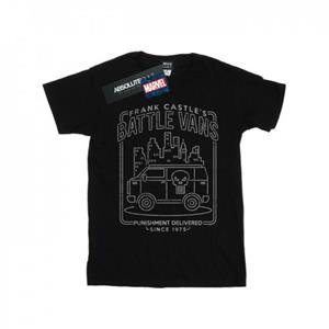 Marvel Boys The Punisher Frank Castle's Battle Vans T-shirt