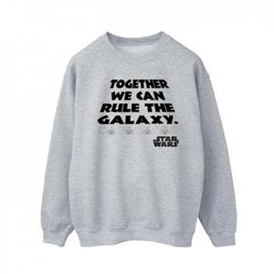 Star Wars heren samen kunnen we het Galaxy-sweatshirt regeren