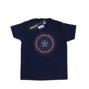 Marvel Boys Captain America sierschild T-shirt