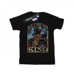 Marvel jongens Black Panther eerbetoon T-shirt