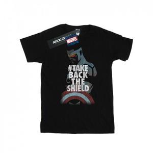 Marvel Boys Captain America Sam Wilson Take Back The Shield T-shirt