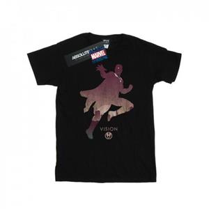 Marvel jongens visie silhouet T-shirt