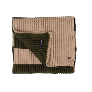 Tresanti Beato | thick stripes knitted scarf |