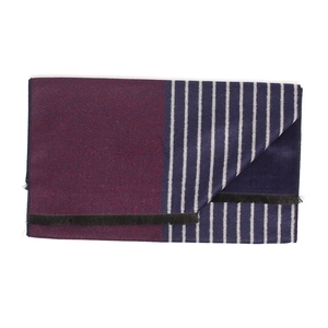 Tresanti Busto | fishbone-stripe double face viscose scarf |