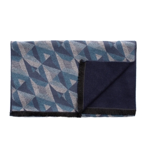 Tresanti Dalmazio | viscose scarf with mosaic pattern |