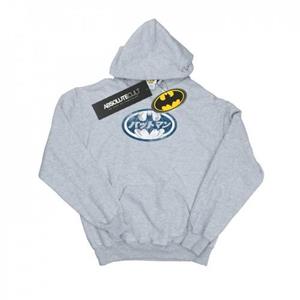 DC Comics Heren Batman Japans logo witte hoodie