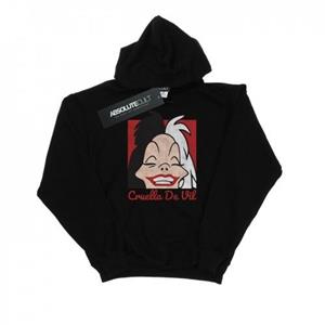 Disney Cruella De Vil herenhoodie met bijgesneden hoofd