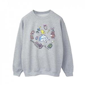 Disney heren Alice In Wonderland vallend sweatshirt